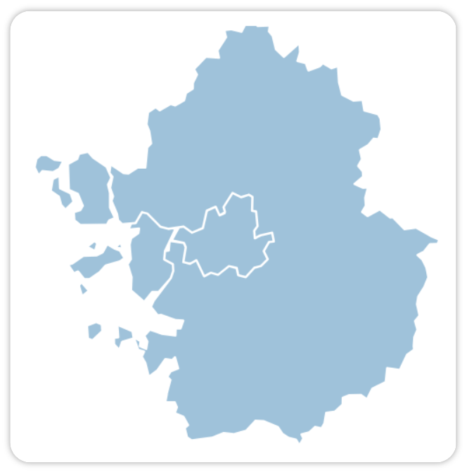 수도권 지점 지도